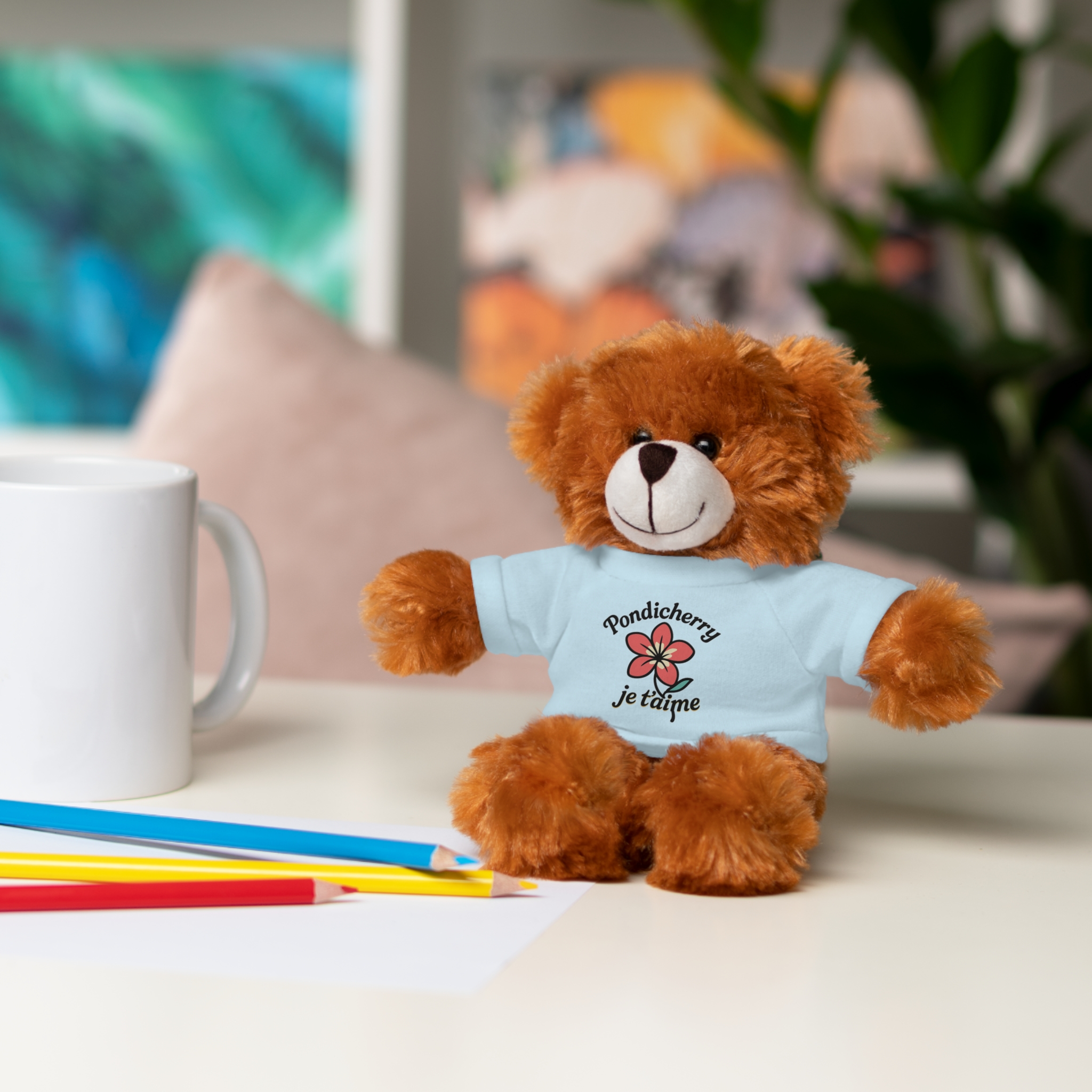 Stuffed Animal-Pondicherry je t’aime