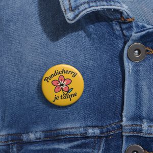 Pondicherry je t’aime – Pin Buttons