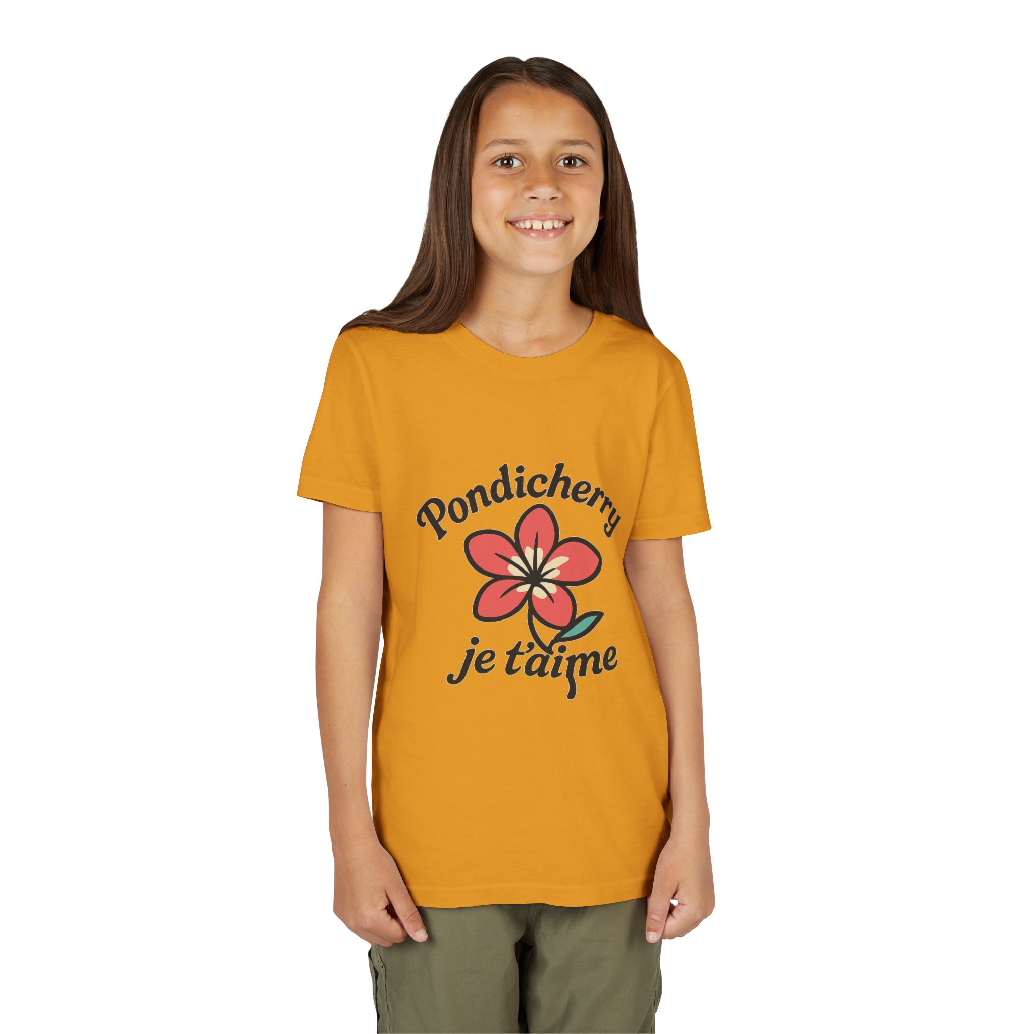 Pondicherry Je t’aime – Youth Short Sleeve Tee