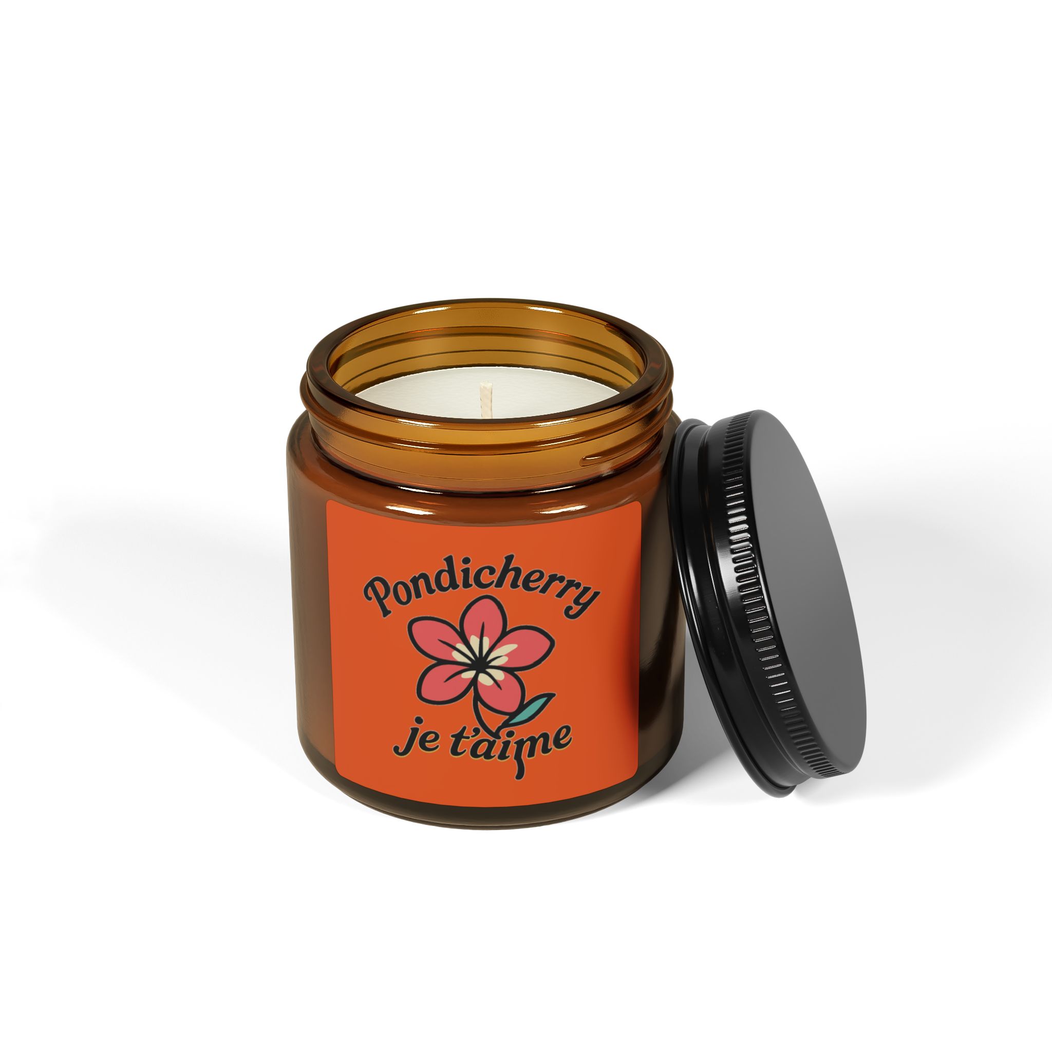 Scented Soy Candle – Pondicherry Je T’aime - Image 3