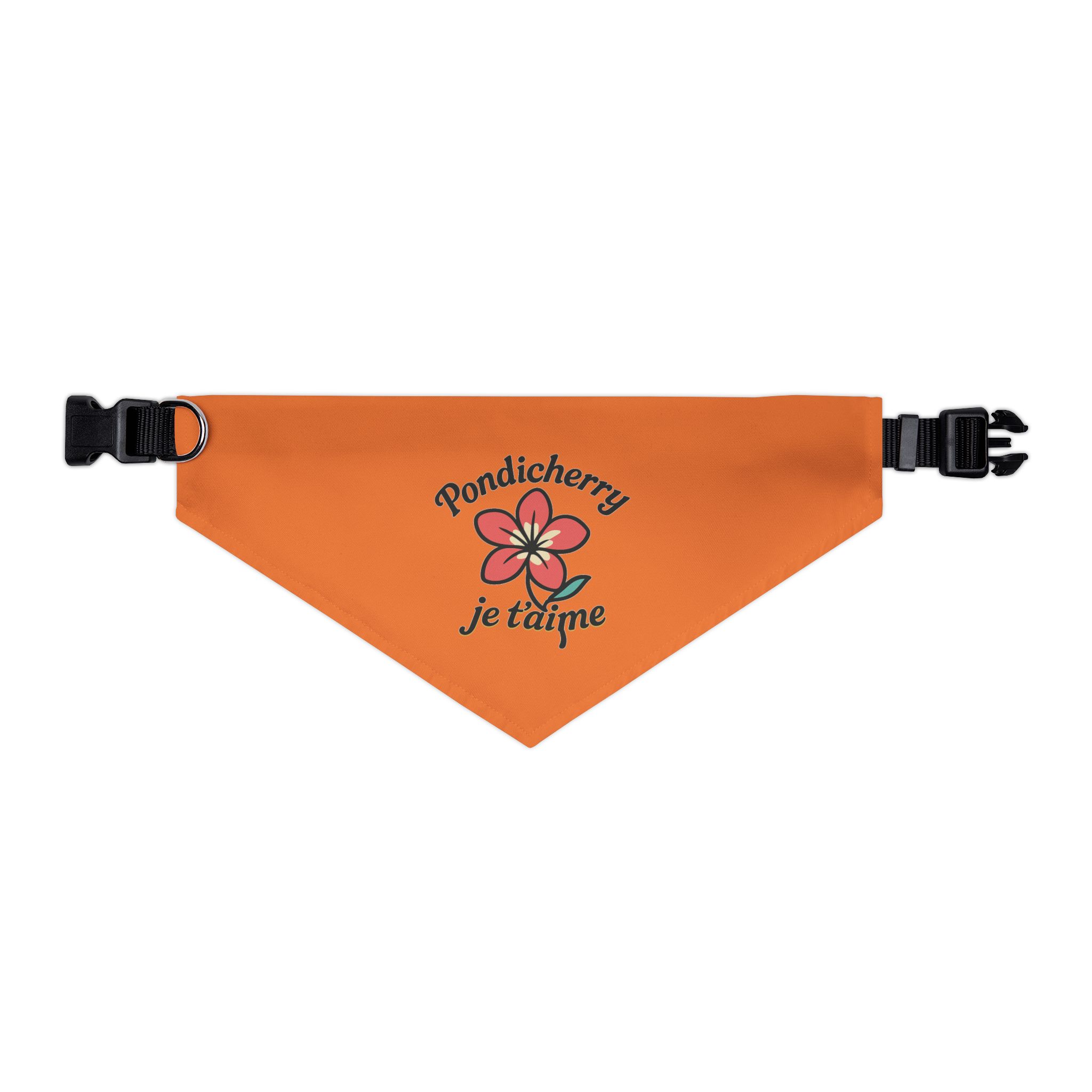 Pondicherry Je t’aime – Pet Collar-Bandana - Image 7