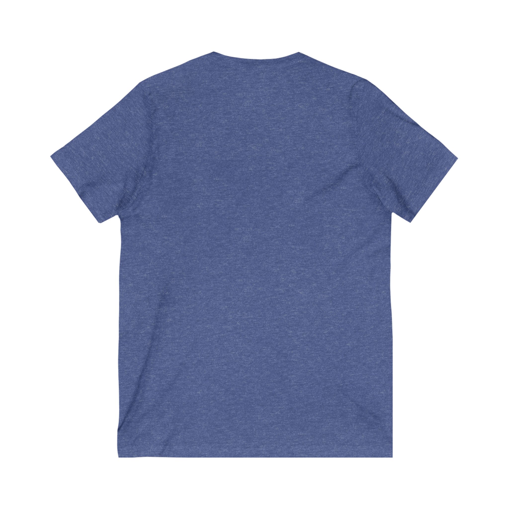 Pondicherry “Je t’aime” – Unisex V-Neck Tee - Image 2