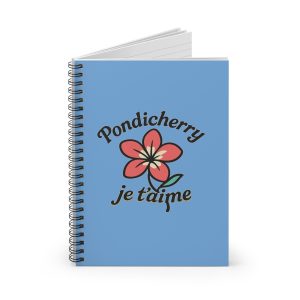 Pondicherry je t’aime – Spiral Notebook