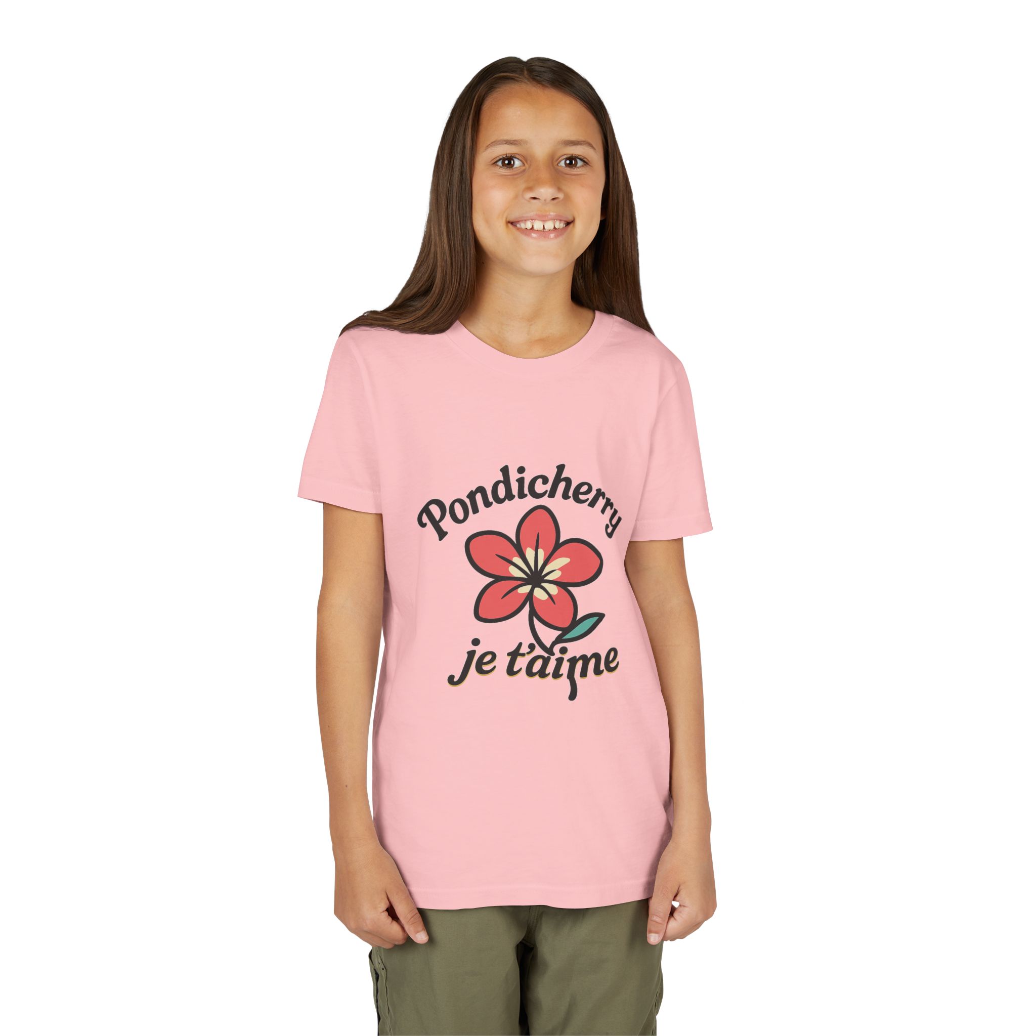 Pondicherry Je t’aime – Youth Short Sleeve Tee - Image 29