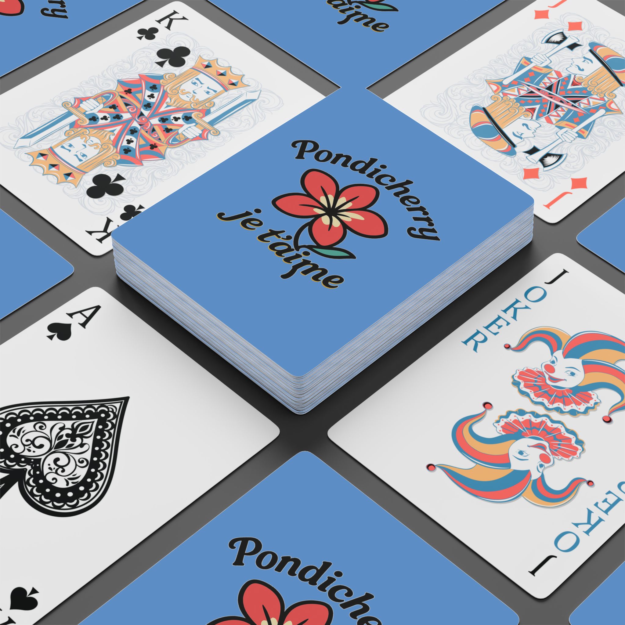 Playing Cards – Pondicherry Je T’aime