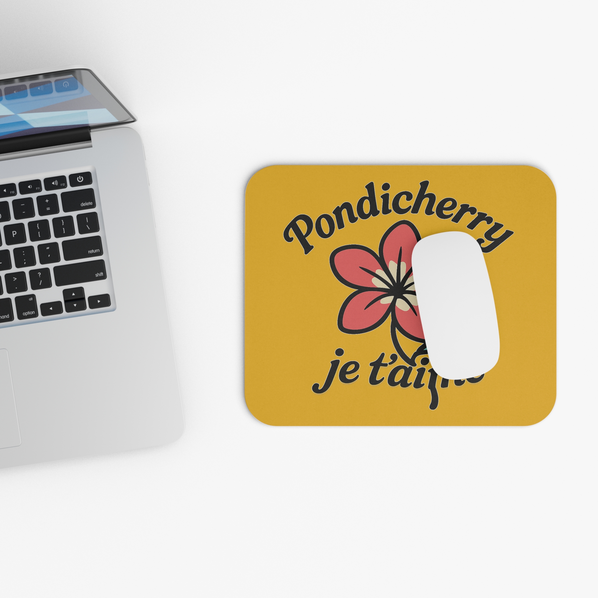 Pondicherry Je T’aime – Mouse Pad - Image 4