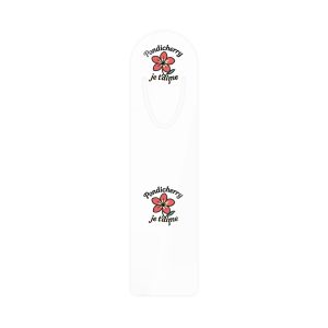 Pondicherry Je t’aime – Frangipani Bookmark
